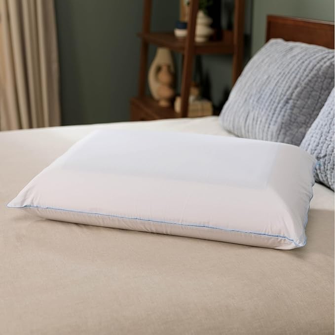 Dual-Sided Memory Foam Bed Pillow factory