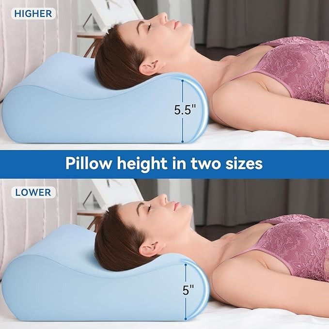 Pain-Relief Memory Foam Cervical Pillow factory